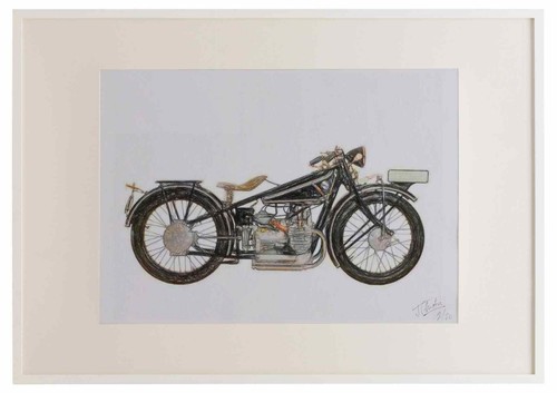 Bmw r42 1926 gerahmte - 1926, a3