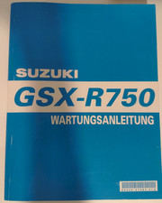 Werkstatthandbuch Wartungsanleitung Suzuki GSX-R750T SRAD 1996er Modell
