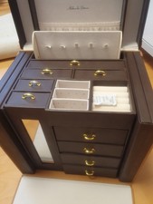 Schöner Großer Schmuckkoffer mit Viel Stauraum Unbenutzt Top Zustand