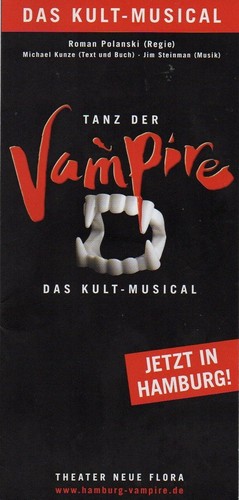 Flyer musical tanz der vampire - flyer,
