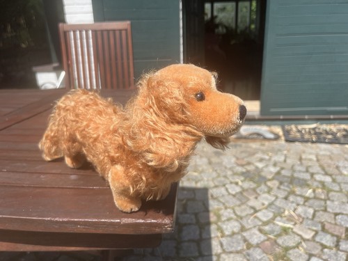Steiff dackel groß mohair - steiff, groß,