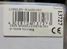 3er Set Minitrix 13727 Personenwagen LORELEY Wagenset - wie NEU in OVP