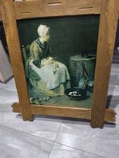 "Das Tischgebet" Leinwandbild