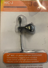 JK MIC-J Externes Lavalier-Lapel-Mikrofon für ZOOM-Tascam-Aufnahmegeräte – S