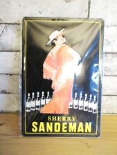 Sandemann Sherry Blechschild