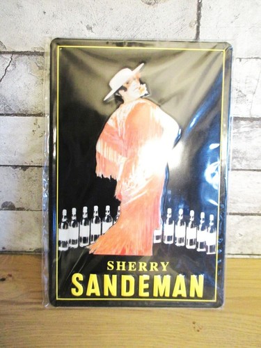 Sandemann sherry blechschild - sherry,