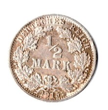 1/2 Mark - Dt. Kaiserreich -