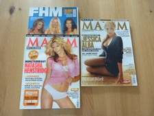 3 Zeitschriften: 1 x FHM und 2