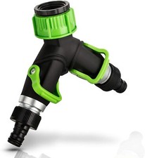 2 Wege Wasserverteiler Splitter Verteiler für Wasserhähne 3/4´´ Zol B- Ware