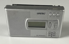 Lifetec LT40738 Weltempfänger Kleines Tragbares Radio FM Digital Radio #ST312