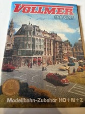 Katalog VOLLMER 81/82 Modellbahn-Zubehör H0 N Z 1981 1982 Messeanlage Abbildung