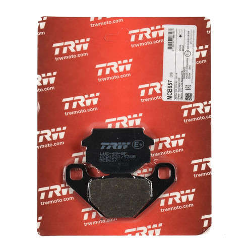 Trw bremsbelag organisch - bremsbelag,