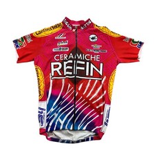 Castelli vintage Team Ceramiche Refin Trikot Gr. M Teamwear Profi IY10