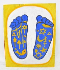 Vintage Wasser Farbe Auf