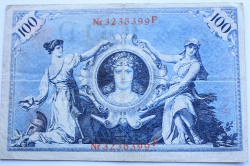 Reichsbanknote 100 mark 7 - reichsbanknote,,