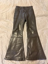 Rick Owens Waxed Bolan Bootcut