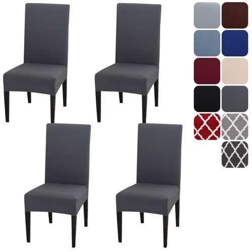 Stuhlhussen 4er set stretch - stuhlhussen,