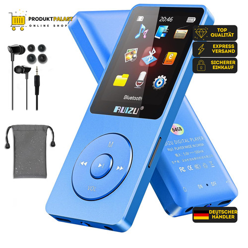 Mp3 player 64gb bluetooth 3 - mp3,