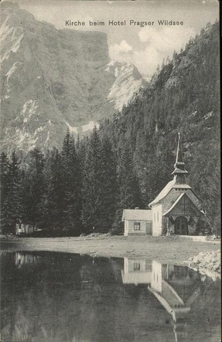 Pragser wildsee kirche - wildsee,