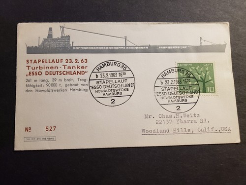 Tanker esso deutschland naval - esso-deutschland,