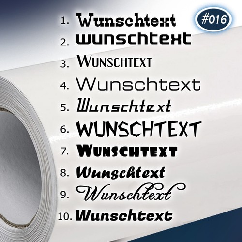 15cm beschriftung - 15cm,