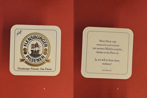 Flensburger pilsener mein mann - pilsener,