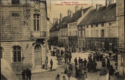 Saulieu cote place de - ak,