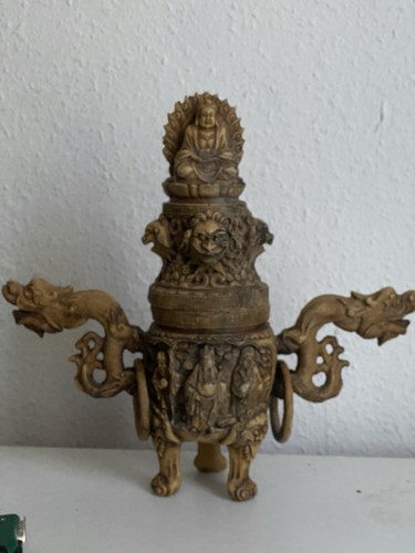 Räuchergefäß drache buddha - drache,