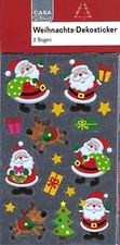 51 Weihnachts-Dekosticker