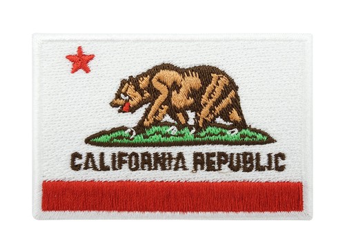 California flagge patch - flagge,