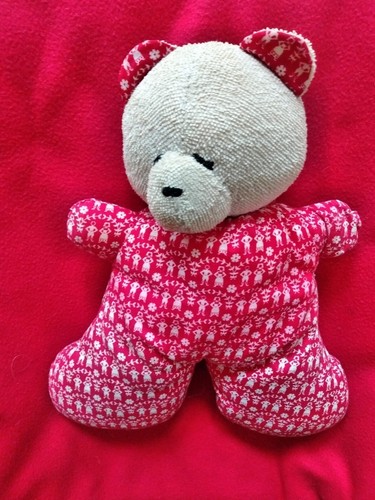 Stoffteddybär rot cm - rot, 26