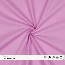 Baumwollstoff Uni 100%