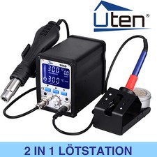 2in1 Digitale Entlötkolben Heißluftlöten Lötstation Entlötstation Lötkolben 995D
