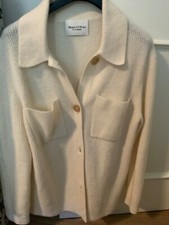 MARC O POLO Cardigan Strickhemd Strickjacke mit Alpakawolle Gr. XL