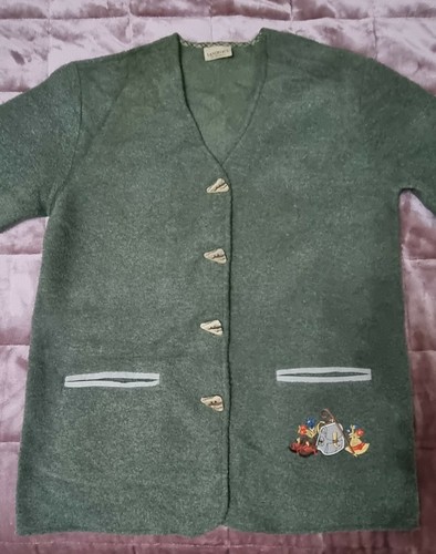Damen strickjacke khaki l - khaki,