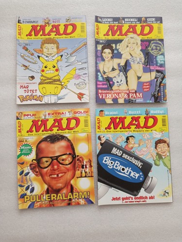 Mad magazine 18 19 - 4x,