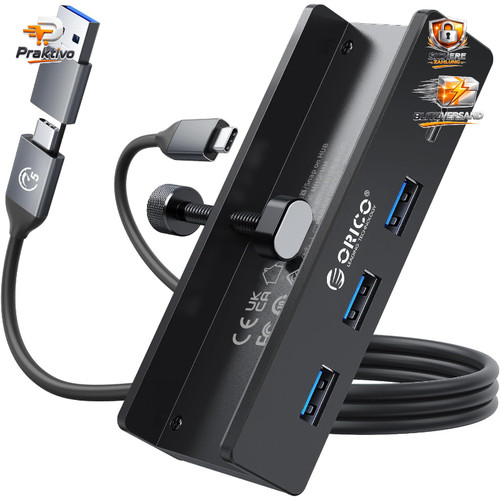 Usb hub aluminium port - usb,