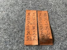 Wäscheschablonen 1 Satz