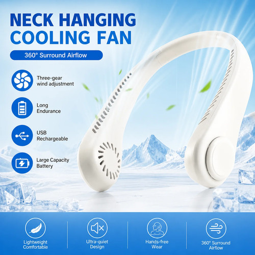 Tragbarer nackenventilator - tragbarer,