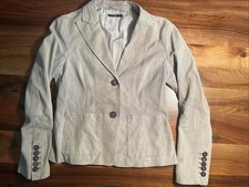 Windsor Wildleder Blazer Größe 38 beige