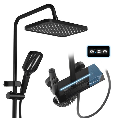 Duscharmatur mit led - duscharmatur,
