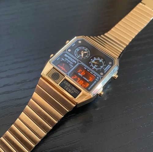 Mens retro ana digi - ana-digi, watch