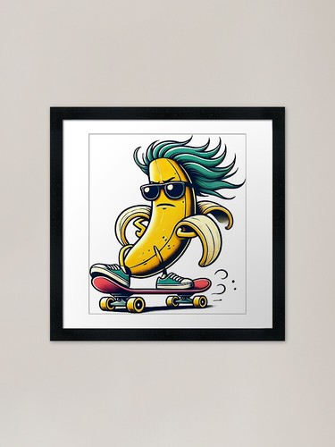 Coole banane skater mit - banane,