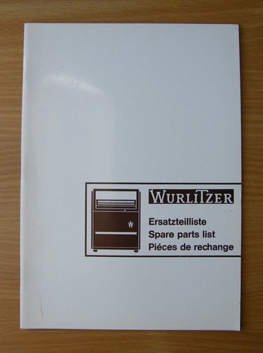 Wurlitzer ersatzteilliste und - ersatzteilliste,