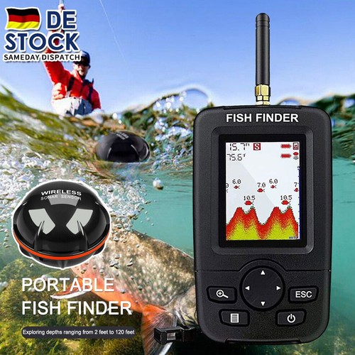 Tragbar fischfinder 100m - tragbar,