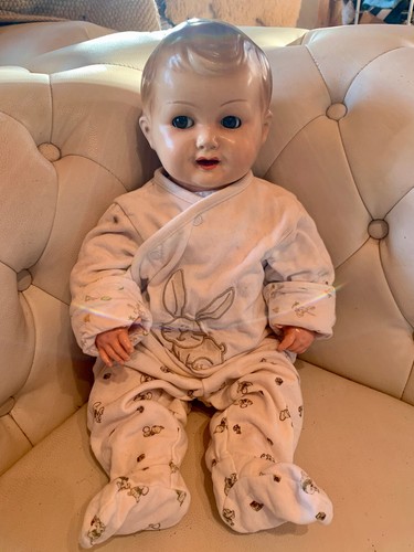 Sehr alte antike babypuppe - sehr,