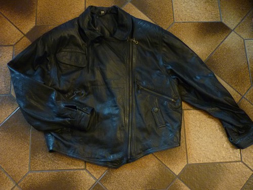 Traumhafte leder jacke - jacke, gr.