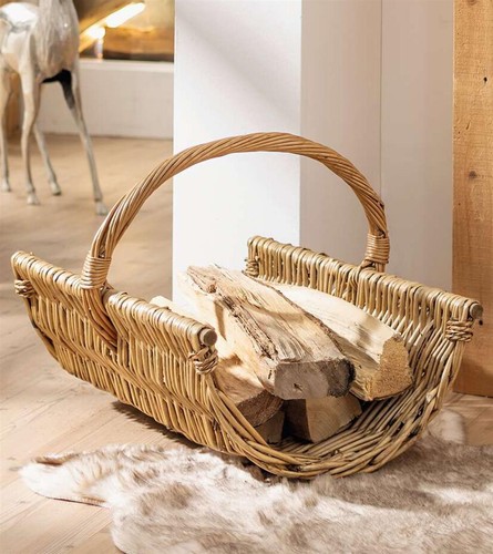 Holzkorb kaminholz korb - holzkorb,
