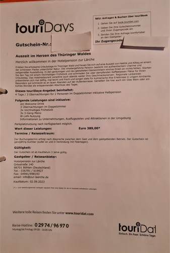 Hotel gutschein - hotel, 3