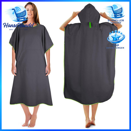 Badeponcho mikrofaser 117x88cm - badeponcho,